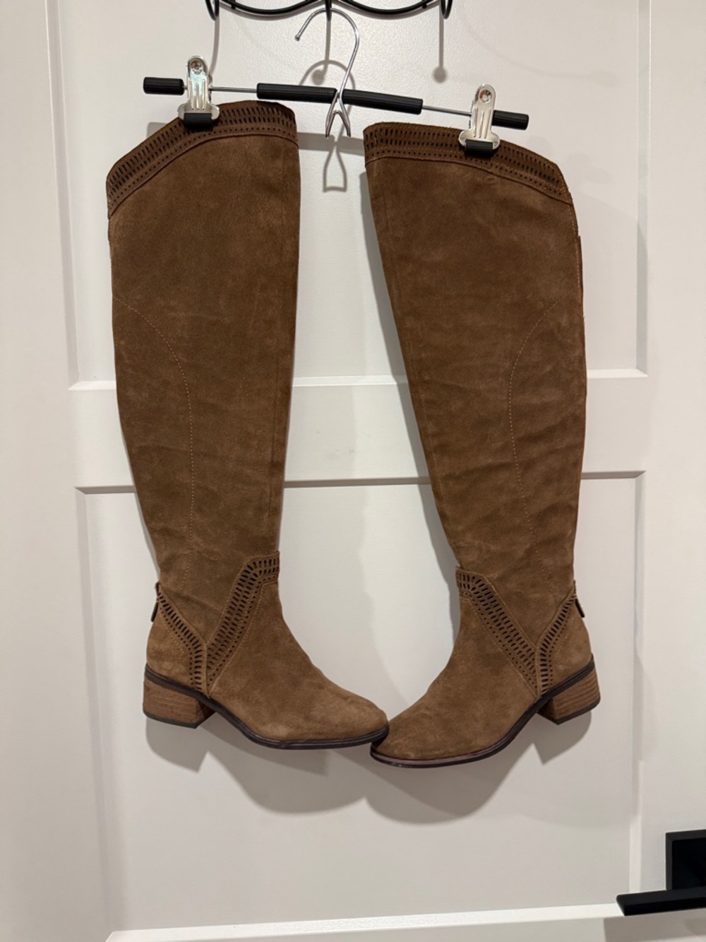 Vince Camuto Brown Suede Over-the-Knee Boots